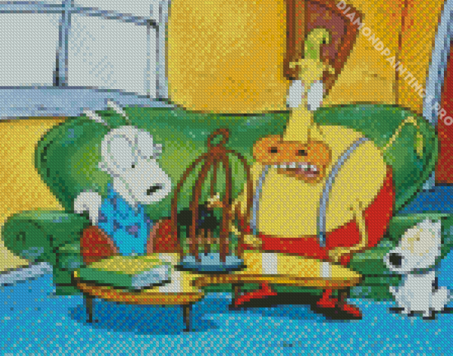 Rockos Modern Life Diamond Painting