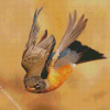 American Robin Flying Diamond Painting