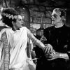 Black And White Frankenstein And The Bride Diamond Painting