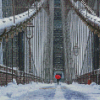 Brooklyn Snow Bridge Diamond Painting