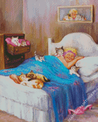 Cats Lover By Dianne Dengel Diamond Painting