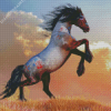 Cool War Horse Diamond Painting