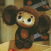 Cute Cheburashka Diamond Painting