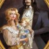 Dracula Lisa And Baby Alucard Diamond Painting