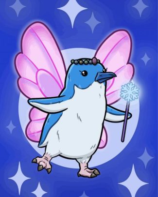 Fairy Penguin Diamond Painting