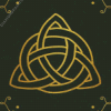 Green Triquetra Diamond Painting