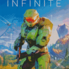 Halo Infinite Game Diamond Painting