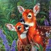 Romantic Deer Couple Diamond Painting