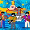 The Beatles Yellow Submarine Art Diamond Painting