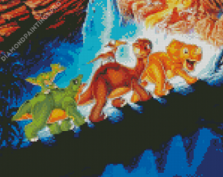 The Land Before Time Diamond Painting