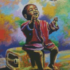 African Child Diamond Painting