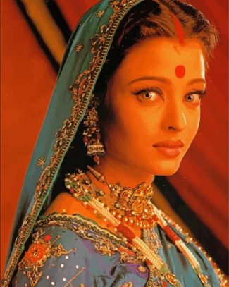 Aishwarya Rai Indian Actress Diamond Painting