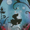 Alice In Wonderland Clocks Diamond Painting