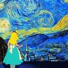 Alice In The Starry Night Diamond Painting
