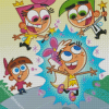 Animated Serie Fairly Oddparents Diamond Painting