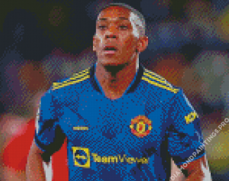 Anthony Martial Player Diamond Painting