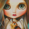 Big Eyed Girl Diamond Painting