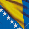 Bosnian Flag Diamond Painting