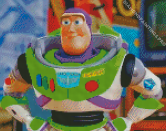 Buzz Lightyear Character Diamond Painting