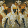 Can Can Ladies Dancing Diamond Painting