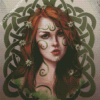 Celtic Knot Girl Diamond Painting