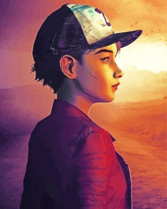 Clementine Side Profile Diamond Painting