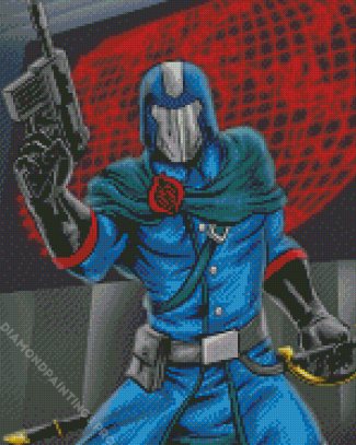 Cobra Commander Diamond Painting