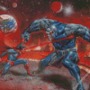 Darkseid And Superman Diamond Painting