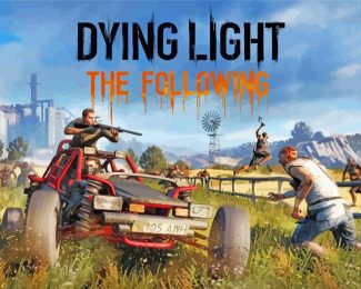 Dying Light The Following Game Poster Diamond Painting
