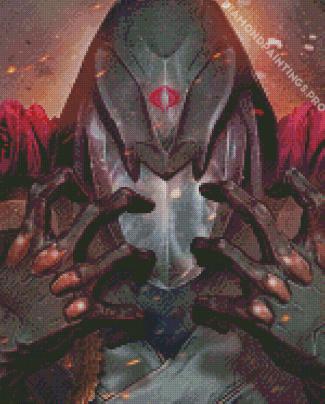 Gi Joe Cobra Commander Diamond Painting