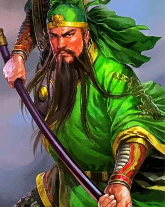 Guan Yu Diamond Painting