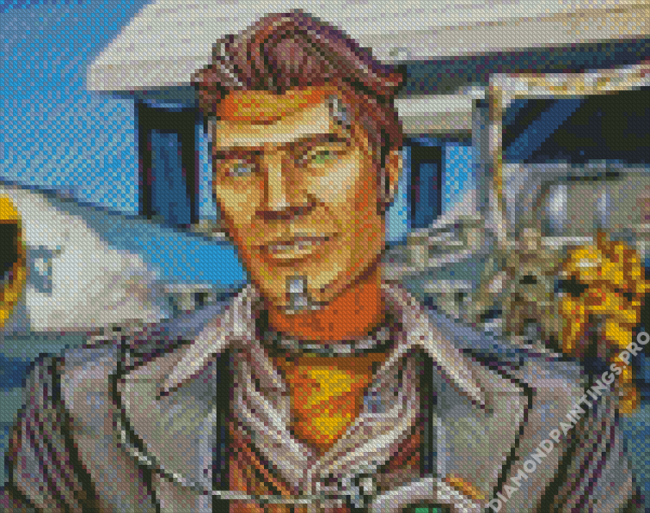 Handsome Jack Diamond Painting