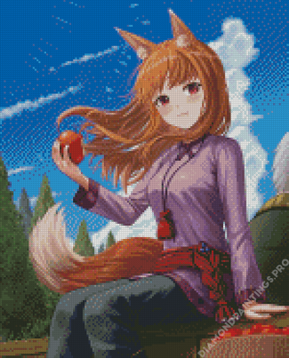 Holo Spice And Wolf Anime Diamond Painting