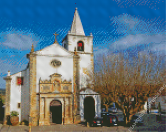 Igreja De Santa Maria Obidos Diamond Painting