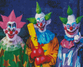 Killer Clowns Diamond Painting