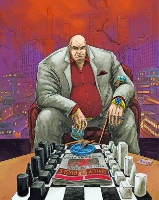 Kingpin Character Diamond Painting