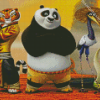 Kung Fu Panda Art Diamond Painting