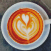 Latte Coffee Cup Diamond Painting