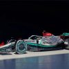 Mercedes F1 Race Car Diamond Painting