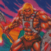 Powerful He Man Masters Of The Universe Diamond Painting