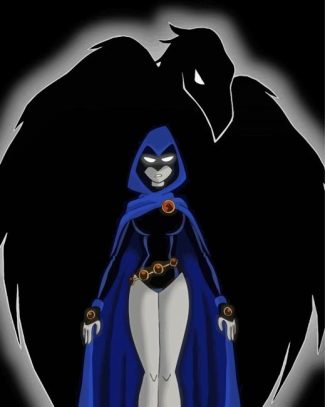 Raven Teen Titans Animation Diamond Painting