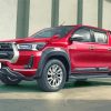 Red Hilux Truck Diamond Painting