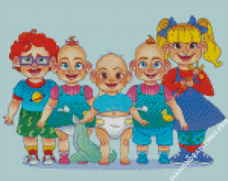 Rugrats Characters Diamond Painting