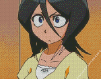 Rukia Kuchiki Anime Diamond Painting