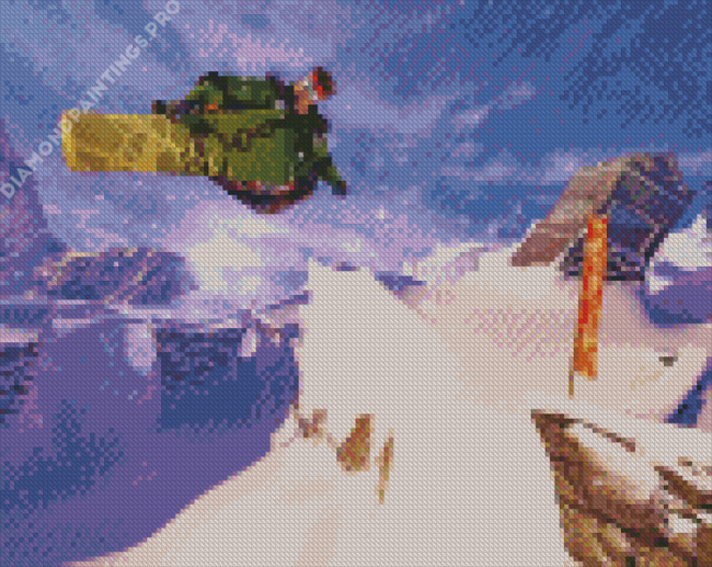 SSX Video Game Diamond Painting