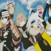 Soul Eater Anime Characters Diamond Painting