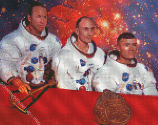 Space Apollo 13 Diamond Painting