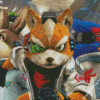 Star Fox Game Diamond Painting