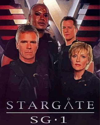 Stargate SG1 Poster Diamond Painting