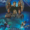 Stargate Atlantis Serie Poster Diamond Painting